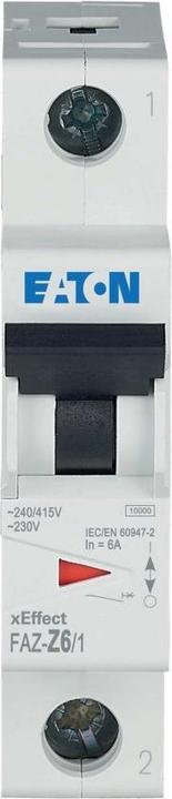 Actual product image Eaton Electric GmbH Circuit breaker FAZ-Z6/1