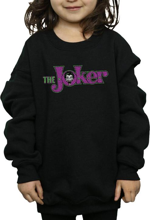 Immagine prodotto The Joker Crackle Logo Felpa Ragazze (152, 158)