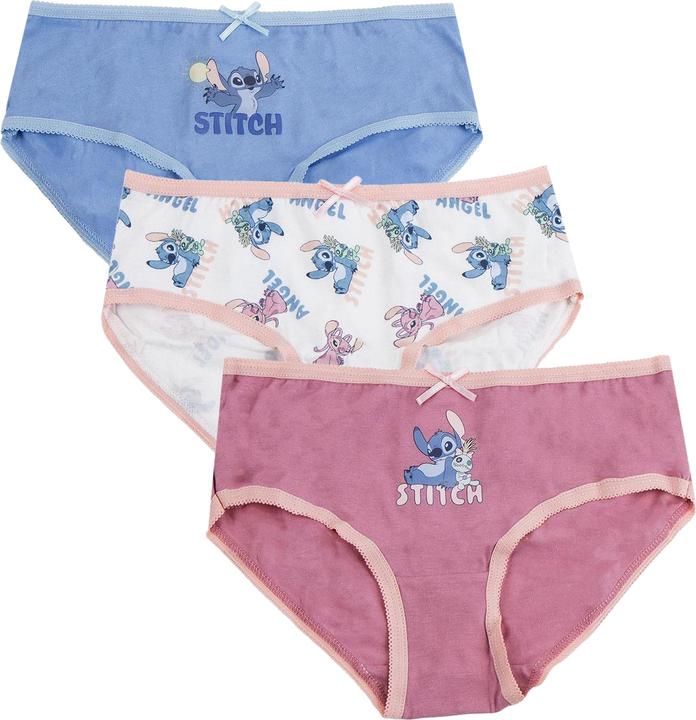 Produktbild Disney Girl's Underwear Set 3 Pieces Stitch (116)