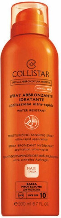 Collistar Moisturizing Tanning (Sonnenspray, Bis SPF 10, 200 ml)
