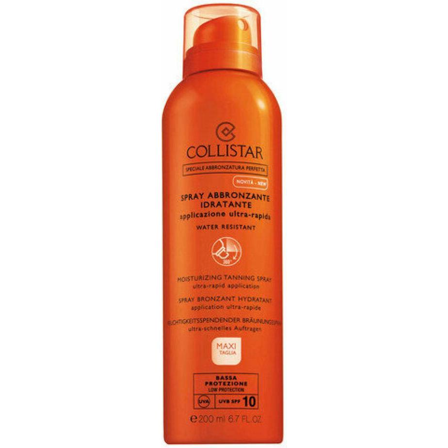 Collistar, Sonnencreme, Moisturizing Tanning (Sonnenspray, Bis SPF 10, 200 ml)