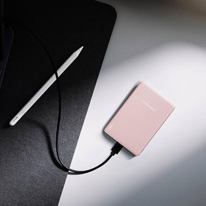 Image du produit Intenso Magn. Wireless Powerbank MW5000 5000 mAh Rosé (5000 mAh, 20 W, 19.25 Wh)