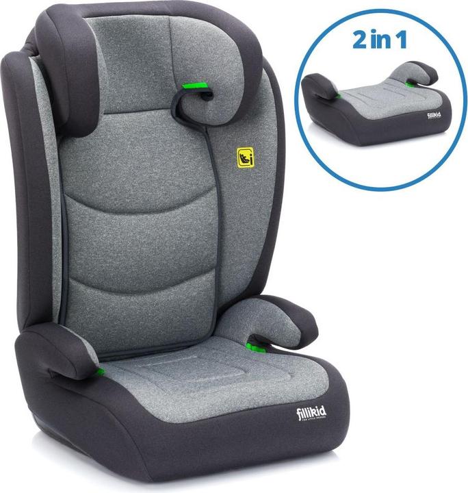 Fillikid Kindersitze 15-36 kg Kindersitz Lea i-Size R129 ab 3 Jahre - 12 (Kindersitzerhöhung, ECE R129/i-Size Norm)