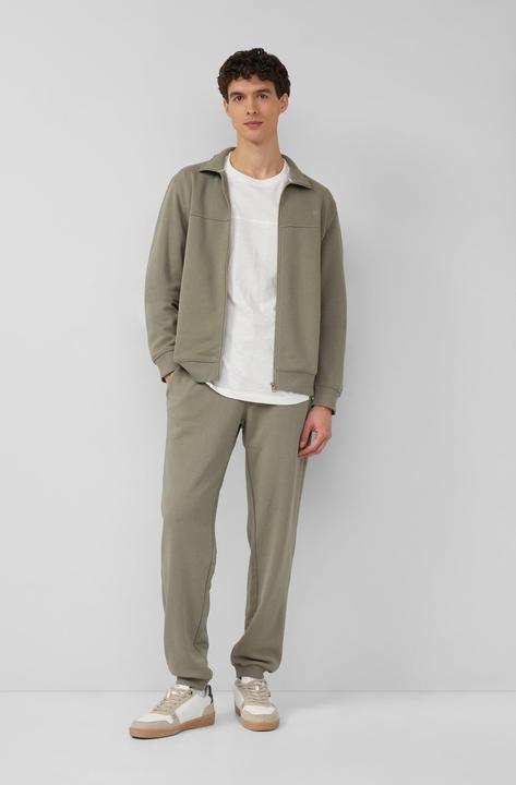 Produktbild s.Oliver Sweatshirt Jacke Sweatshirt-Jacke mit Stehkragen und Eingrifftaschen (M)