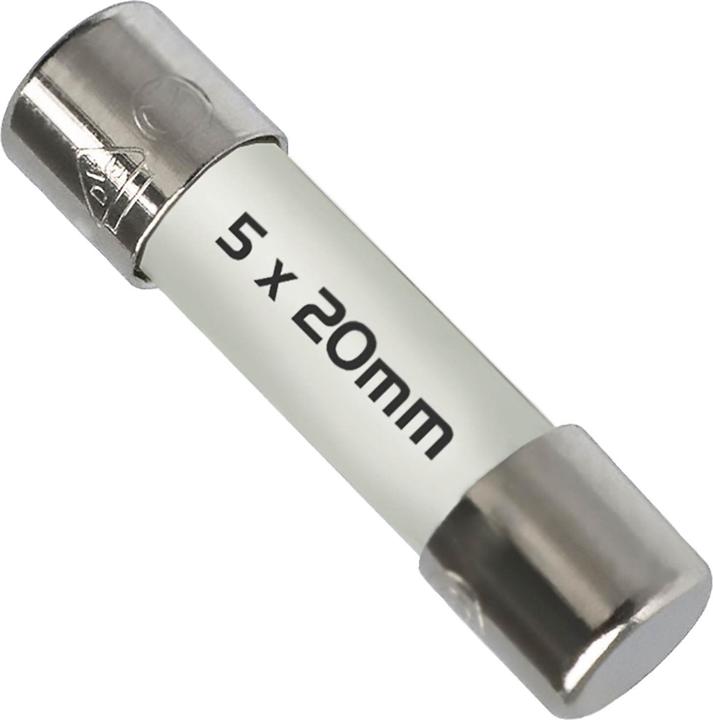 Immagine prodotto Peaktech Fusibile 5 x 20mm, 10A, 600V, confezione da 10 pezzi (10 A)