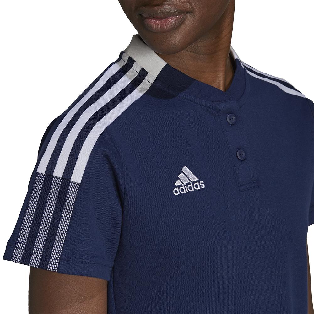 Thumbnail - adidas, Damen, Sportshirt, Tiro 21 Polo Damen (L), Blau, L