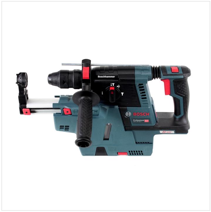 Actual product image Bosch Professional GBH 18 V-26 F Cordless Rotary Hammer with SDS plus + Cordless Dust Extractor GDE (Rechargeable battery operated)