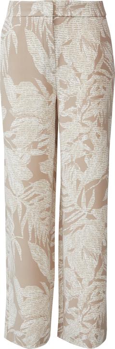 Actual product image Comma Hose Marlenehose aus Crêpe mit All-over-Print (46)