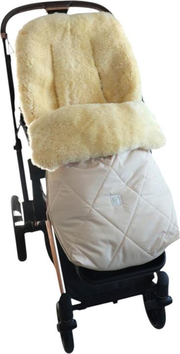 Actual product image Kaiser Baby Kaiser Lammfell Fusssack Coosy, cream