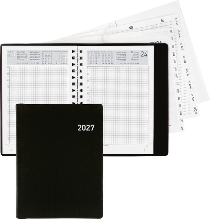 Produktbild Biella Quartalsagenda Technikus 4 (10,1 x 14,2 cm, 1 Tag / 1 Seite)