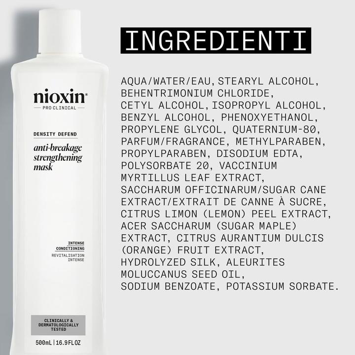Actual product image Nioxin Anti-Breakage Mask (500 ml)