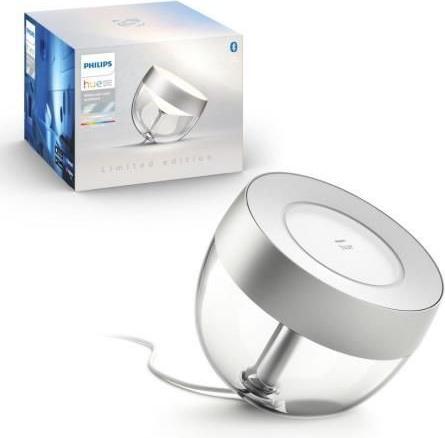 Productafbeelding Philips Hue Hue Wit & Col. Amb. Iris Tafellamp Beperkte Editie zilver 570lm (570 lm)