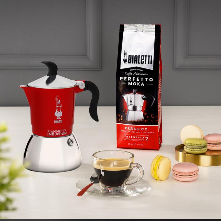 Produktbild Bialetti Fiammetta Ind. 4cups Red (4 T.)