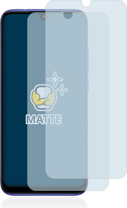 Actual product image BROTECT Anti-glare screen protector matt (2 Piece, Xiaomi Redmi 8)