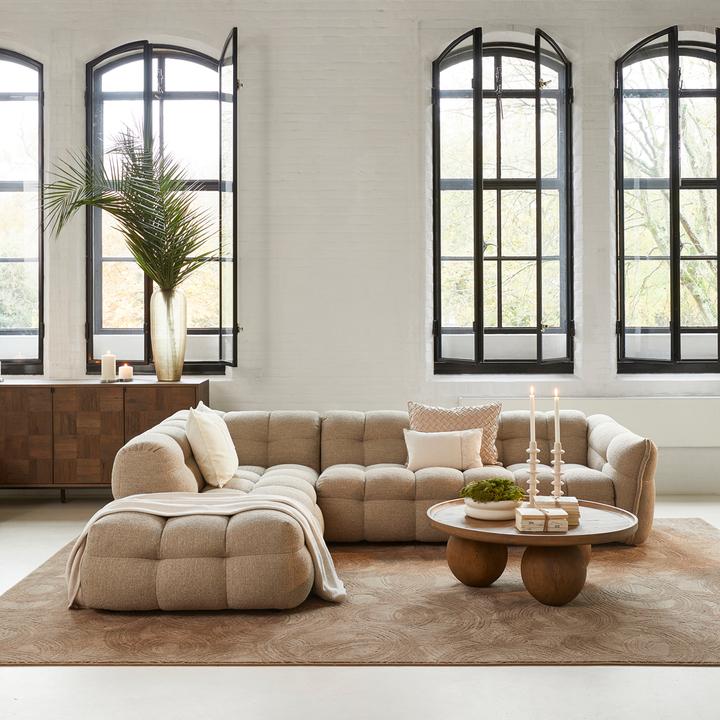 Image du produit Rivièra Maison Delfina Rug, 390x280 cm, taupe (390 x 280 cm)