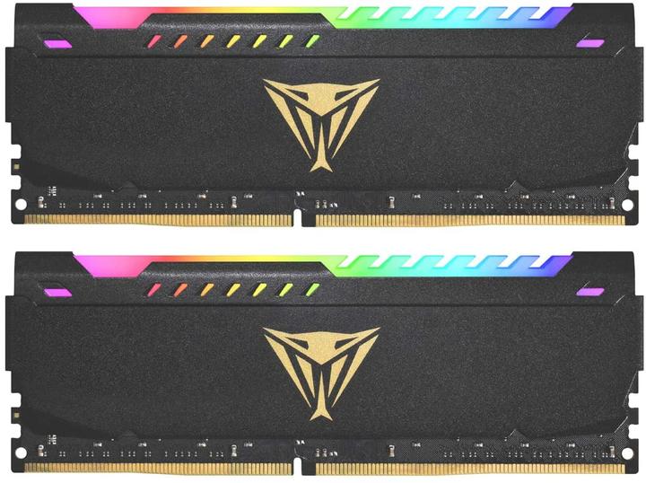 Actual product image Patriot Viper Steel RGB (2 x 32GB, 3600 MHz, DDR4-RAM, DIMM)