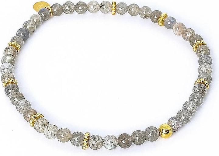 Immagine prodotto Balibay Ladina (18 cm, Pietra preziosa, Labradorite, Oro 14 carati)