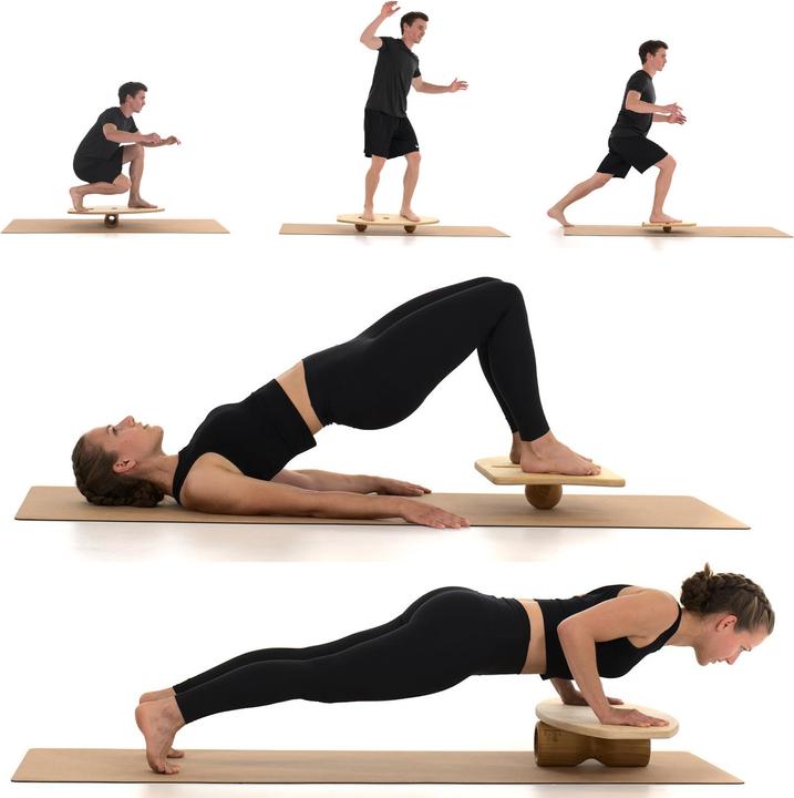 Actual product image Rollholz rolling board set