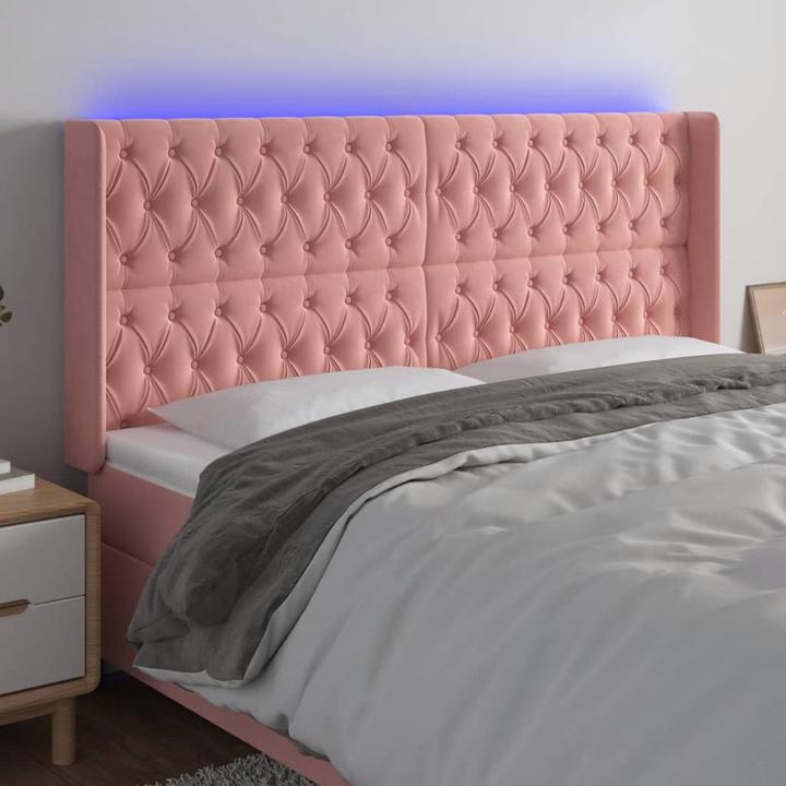 Actual product image vidaXL LED Kopfteil (203 x 16 x 88 cm)