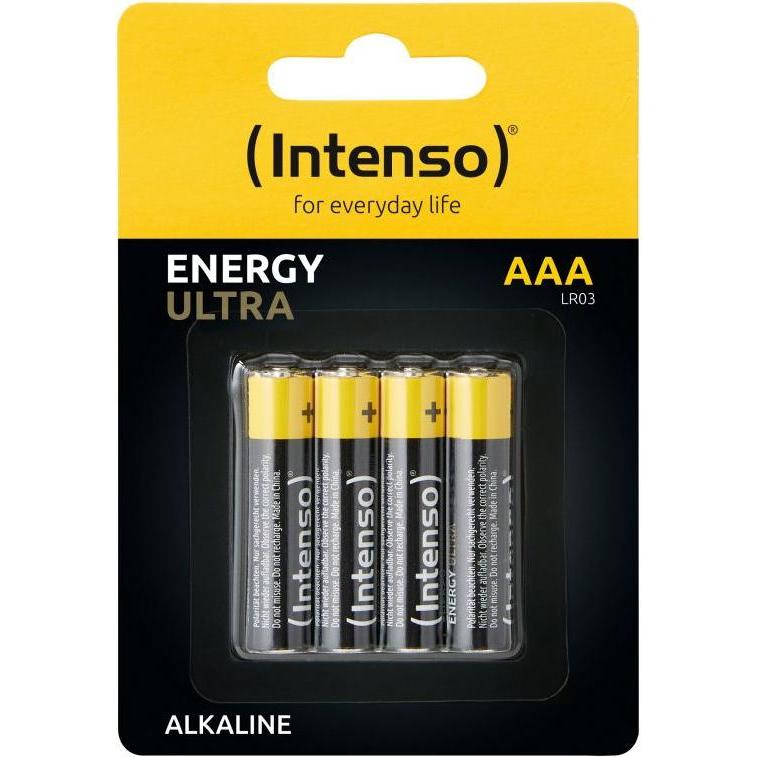 Intenso Energy Ultra (4 Stk., AAA, 1250 mAh), Batterien + Akkus