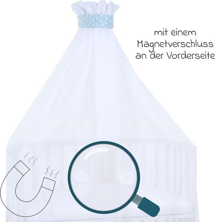 Image du produit Babybay moustiquaire et ciel pour tous les lits d'appoint jusqu'à 96 cm de longueur