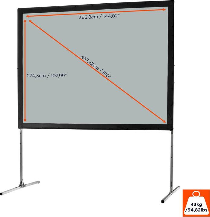 Actual product image Celexon Mobil Expert, screen, 4:3 (179.92", 4:3)