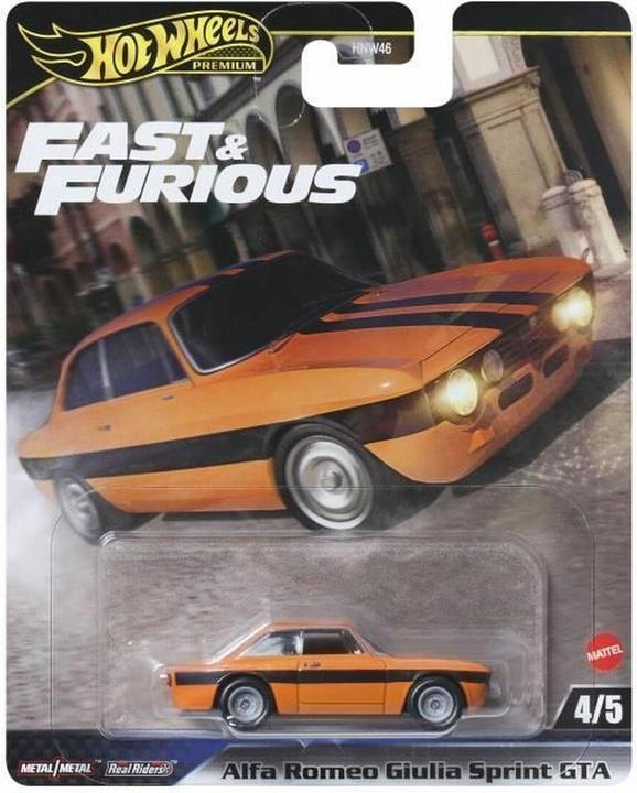 Actual product image Hot Wheels Premium Fast & Furious (1 piece - Assorted)