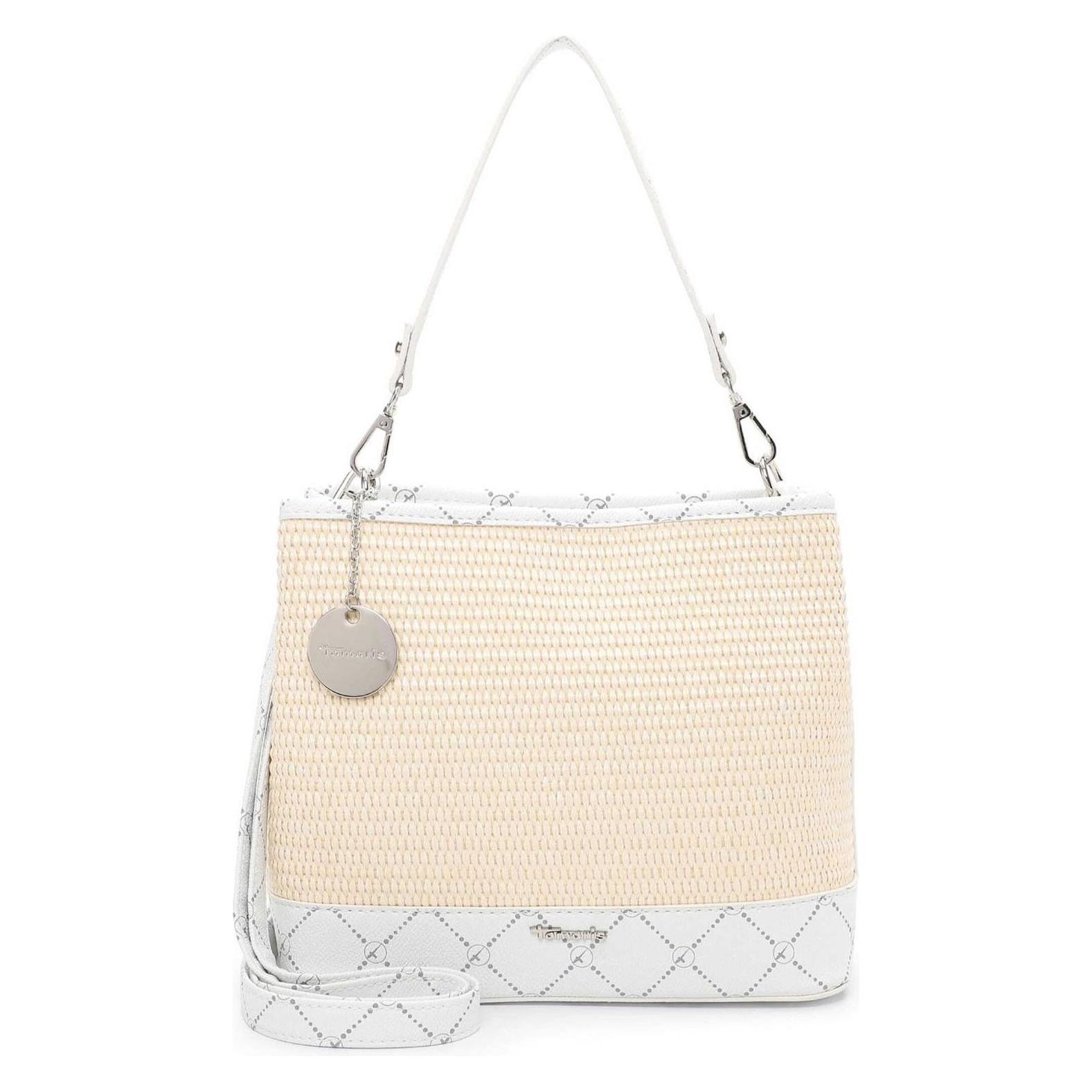 Tamaris, Damen, Handtasche, Anna Hobo Bag, Weiss