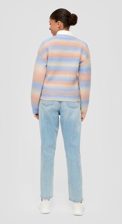 Produktbild s.Oliver Strickjacke Strickjacke mit Farbverlauf (S)