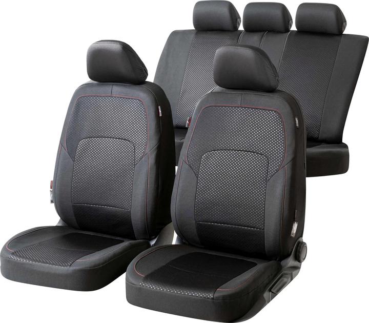 Walser Premium Logan car seat covers with zip ZIPP-IT seat covers complete set