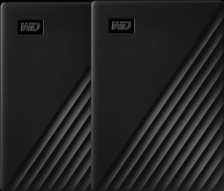 Immagine prodotto WD My Passport 2TB Nero - Confezione Duo (2 TB)