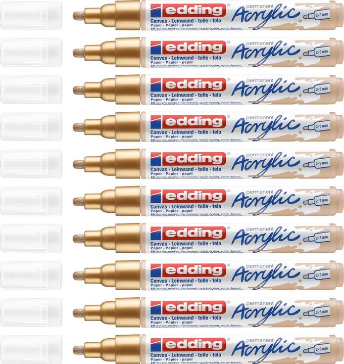 Produktbild Edding Acrylmarker 5100 Medium (Reichgold, 3 mm, 1 x)