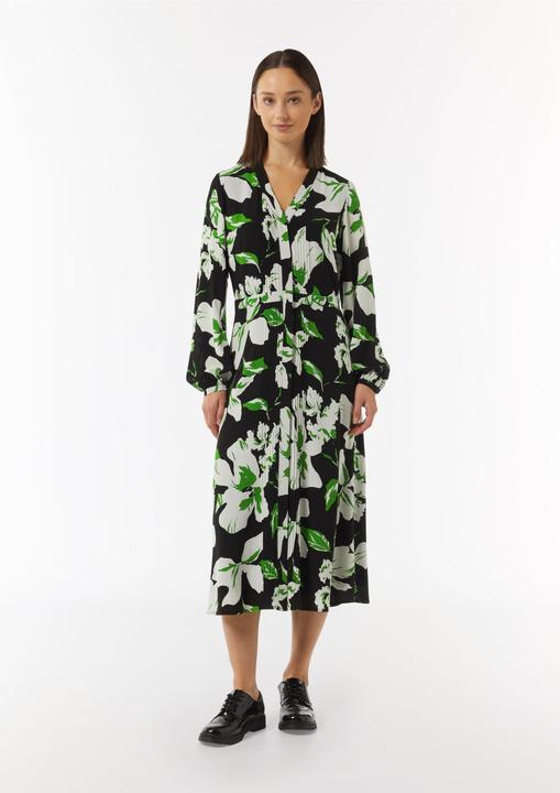 Immagine prodotto Comma Kleid Midikleid aus Crêpe mit verdeckter Knopfleiste (44)