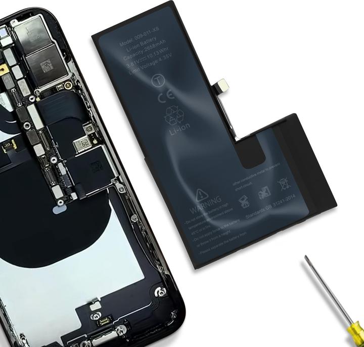 Actual product image Clappio 2658mAh replacement battery, replaces model 616-00512