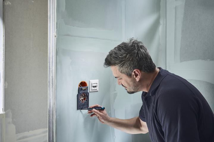 Produktbild wolfcraft 1 Markier- und Ausrichtschablone für HWD (9 cm)