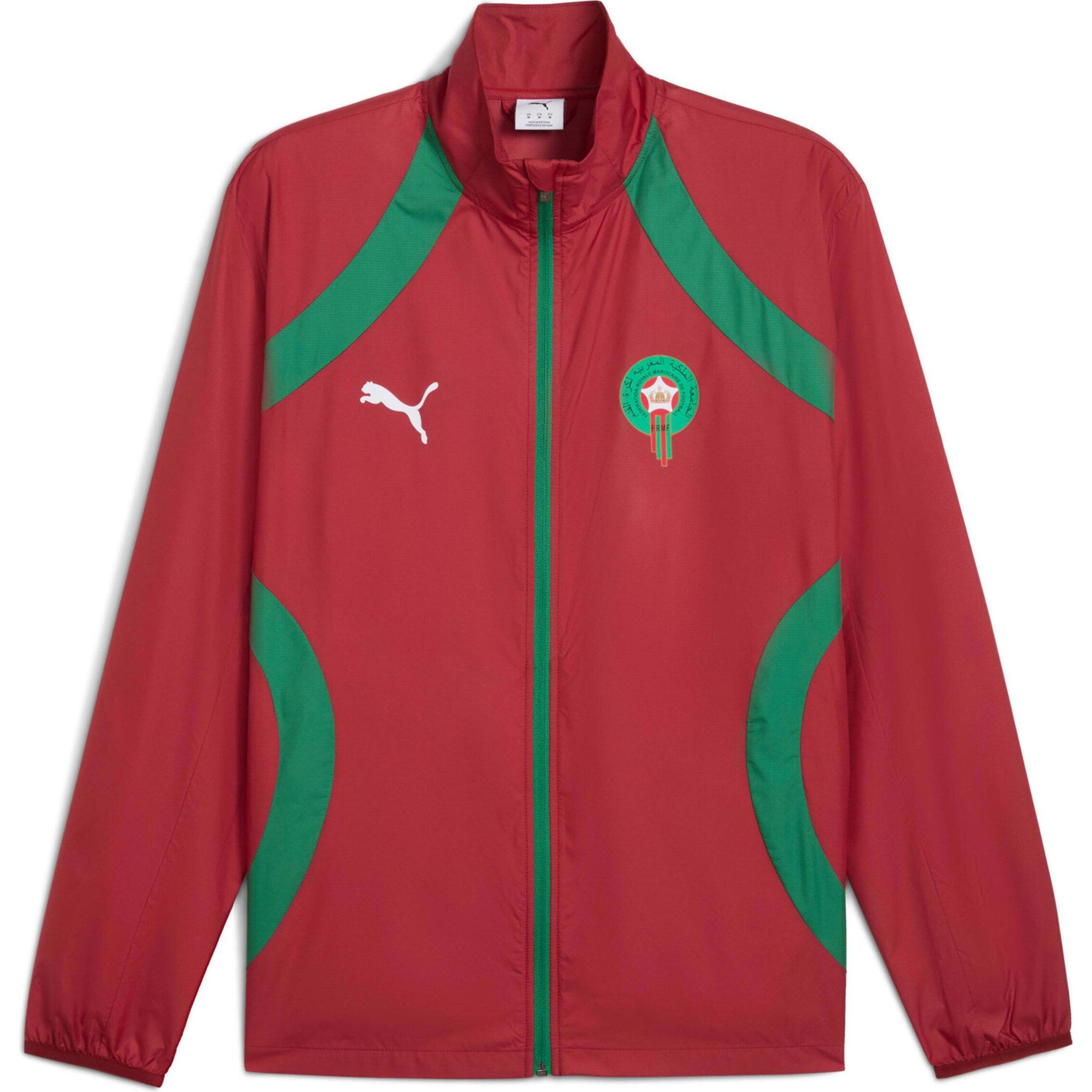 Puma, Herren, Jacke, FRMF Prematch Woven Jacket (XXL), Rot, XXL