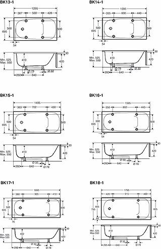 Actual product image Ifö Caribia Badekar 1700 - Hvid 0371750