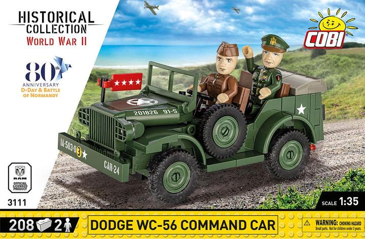 Produktbild Cobi 3111 Doge WC-56 command car D- day
