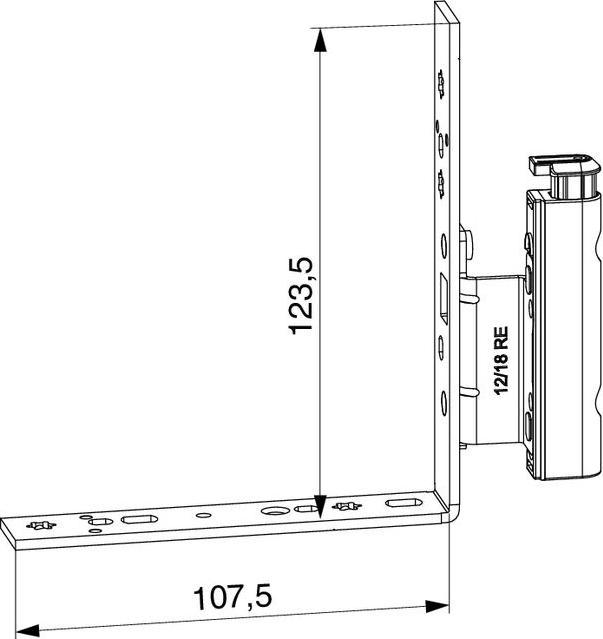 Maco Bande de roulement d'angle DT 160kg