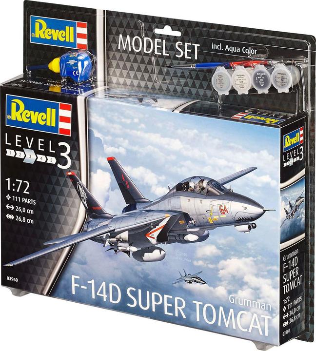 Actual product image Revell Model Set F-14D Super Tomcat