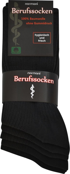 Produktbild Normani 20 Paar Socken Unisex Business Socks Baumwollsocken Berufssocken - 9685 (20er Pack, 47 - 50)