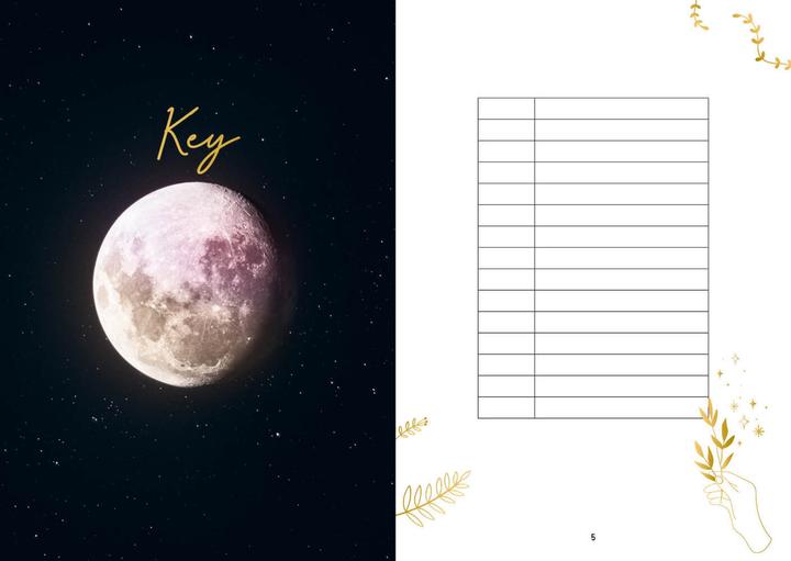 Actual product image Mein Mondphasen-Journal (German, 2023)