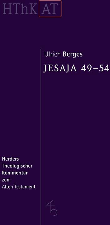 Produktbild Jesaja 49-54 (Deutsch, Ulrich Berges, 2015)