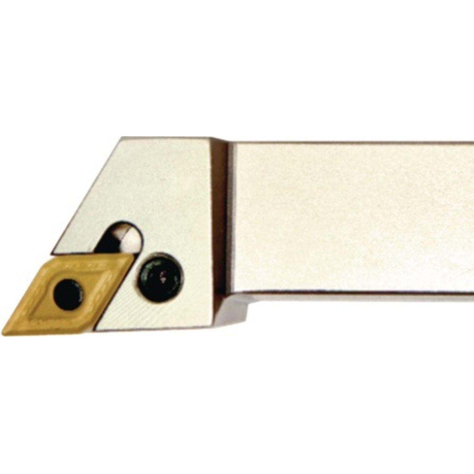 Tecwerk, Accessori per macchine, Klemmdrehhalter PDJNR1616H11 rechts vernickelt Aussendrehen