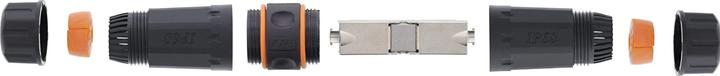 Produktbild InLine Kabelverbinder Cat.6A wasserdicht IP68 (Netzwerk Kupplung)