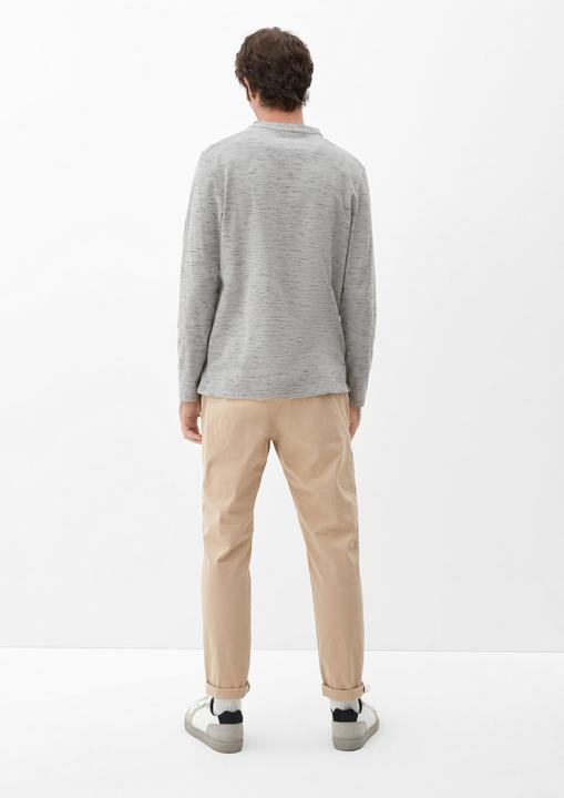 Produktbild s.Oliver T-Shirt Langarmshirt mit Henleyausschnitt (M)