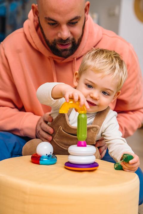 Actual product image Smart Games My First Stacking Rings (mult) (German)