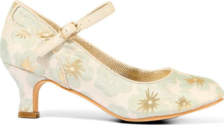 Actual product image Joe Browns Jacquard Floral Occasion Shoes (42)