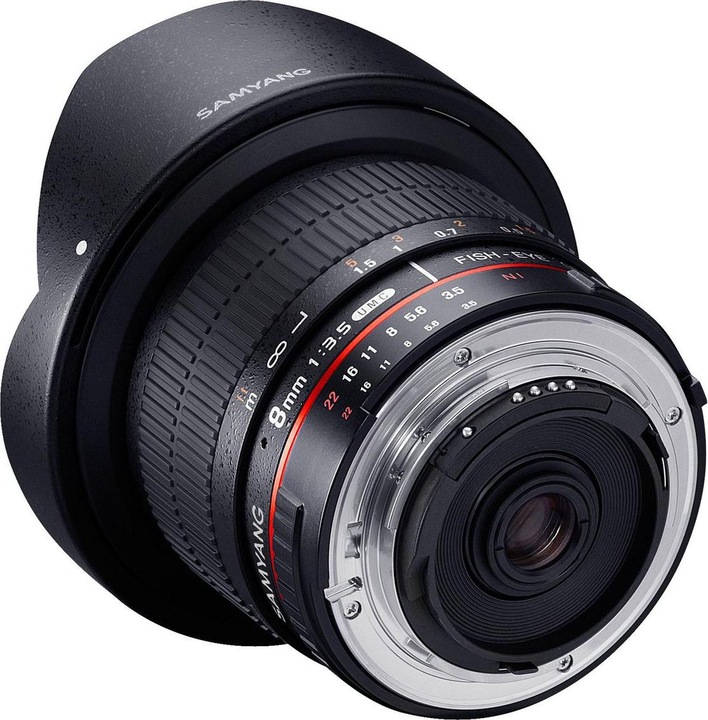Actual product image Samyang 8mm f/3.5 Asph IF MC Fisheye CSII DH, Canon EF (Canon EF-S, APS-C / DX)