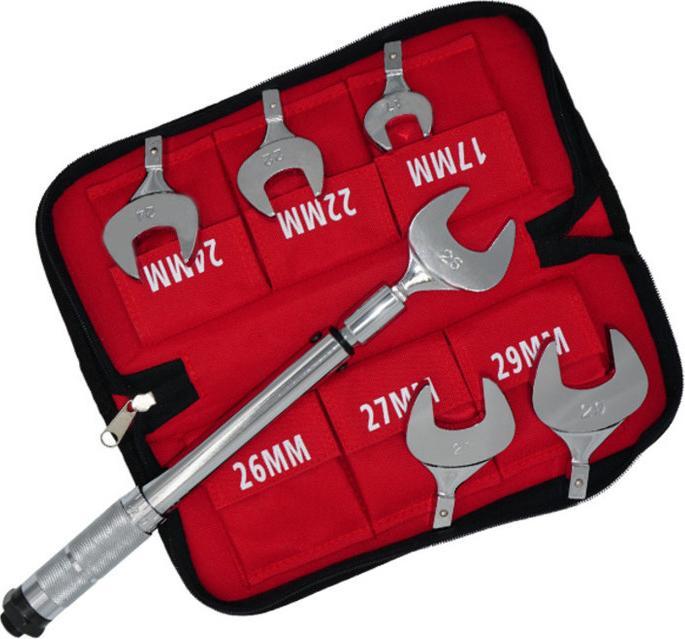 Immagine prodotto Rothenberger Set di chiavi dinamometriche 7 pezzi (3/8", 1/4", 1/2", 14 Nm, 77 Nm)